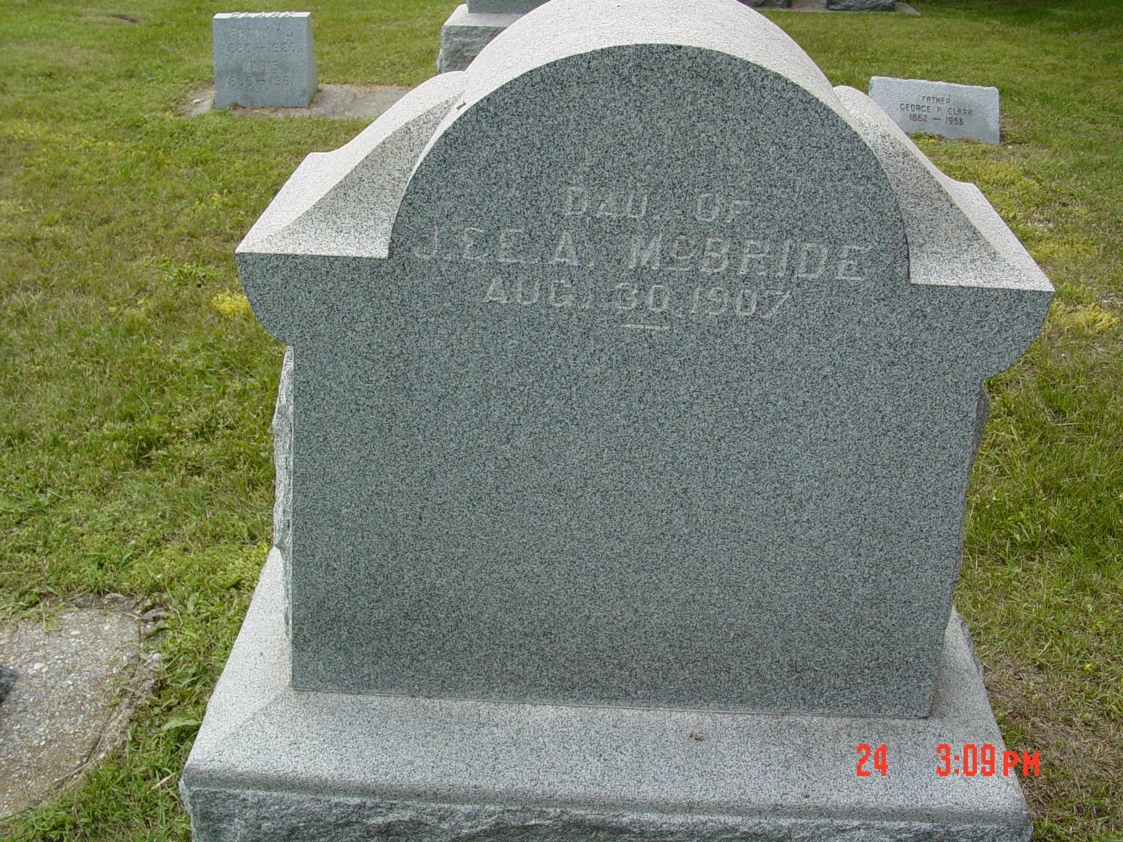 Portrait of Infant Daughter McBride